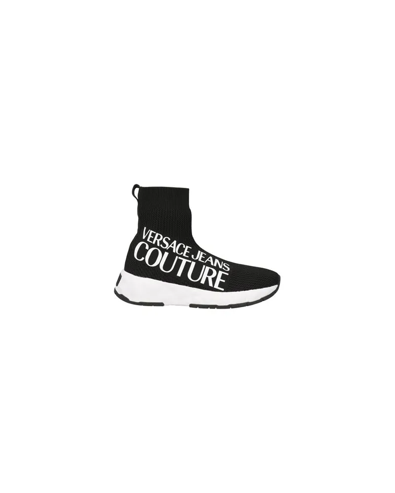 Versace Jeans SCHUHE - Sneakersauf YOOX.COM Schwarz