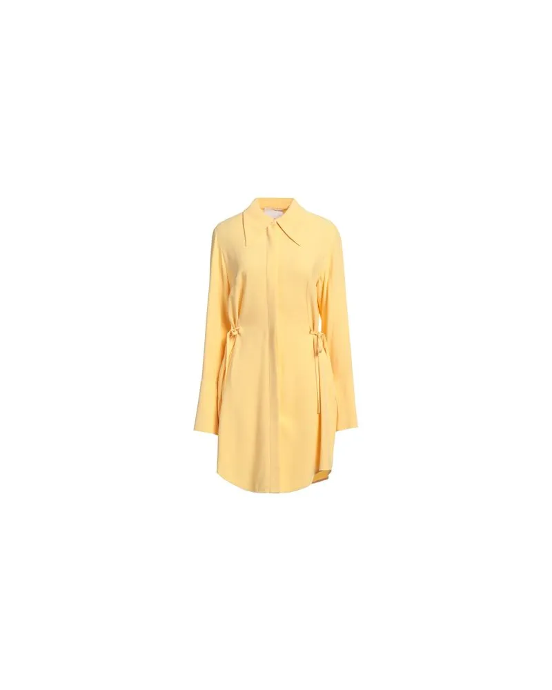 Erika Cavallini KLEIDER - Mini-Kleiderauf YOOX.COM Gelb
