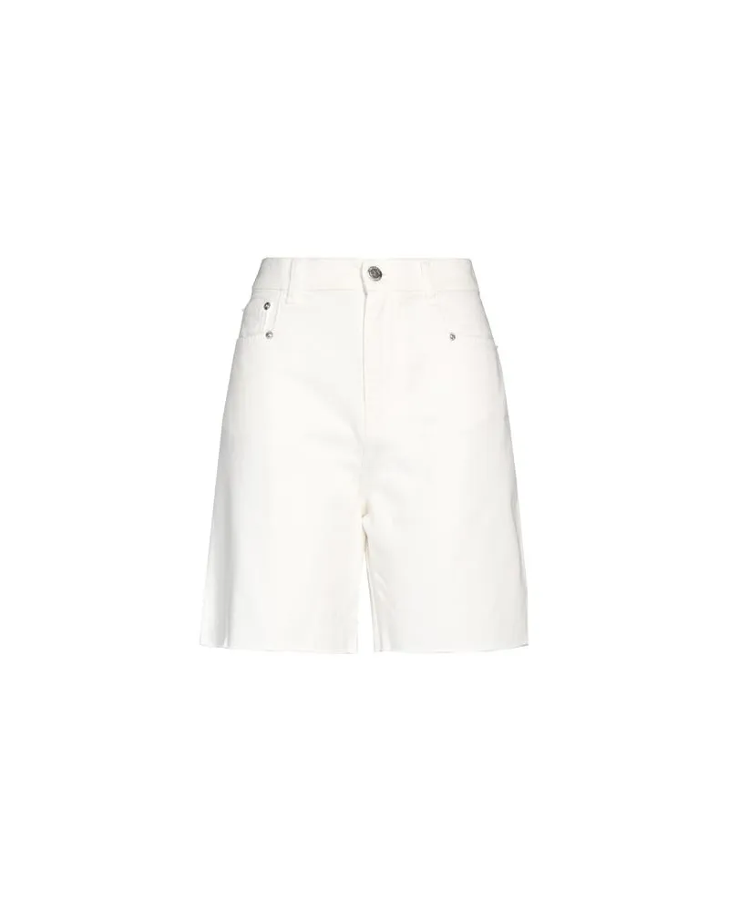 Twin-Set HOSEN & RÖCKE - Jeansshortsauf YOOX.COM Weiß