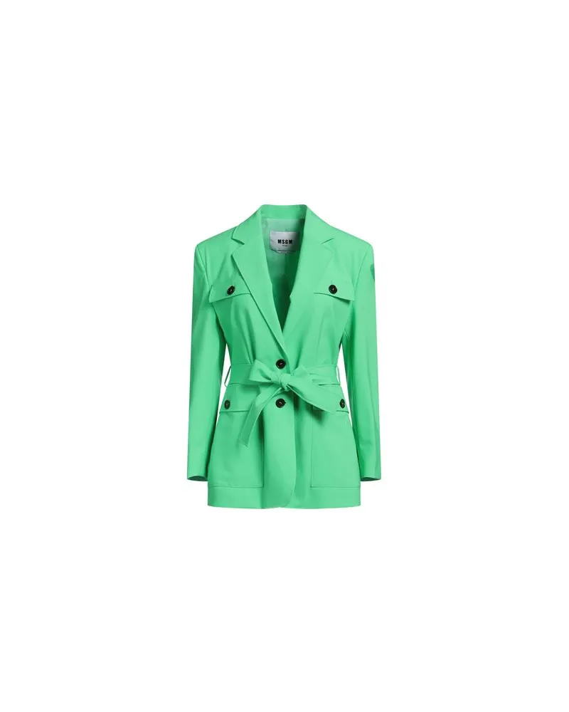 MSGM ANZÜGE und CO-ORDS - Blazersauf YOOX.COM Grün
