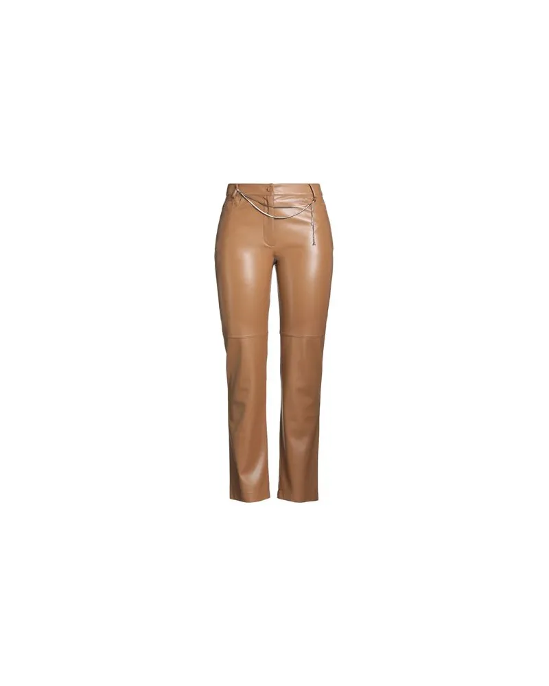 Patrizia Pepe HOSEN & RÖCKE - Hosenauf YOOX.COM Kamel