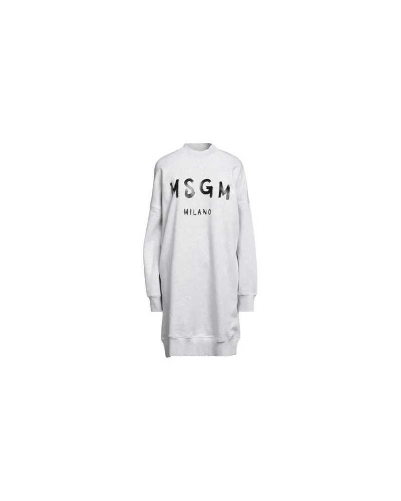 MSGM KLEIDER - Mini-Kleiderauf YOOX.COM Hellgrau