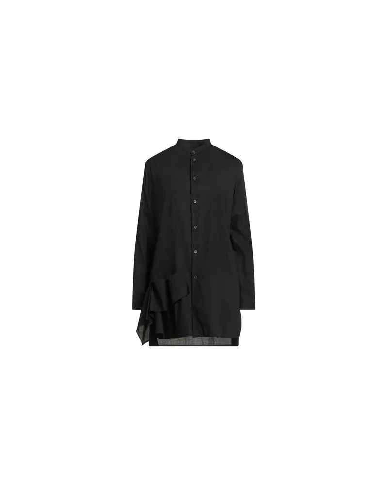 Y'S YOHJI YAMAMOTO TOPS - Hemdenauf YOOX.COM Schwarz