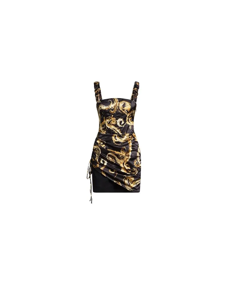 Versace Jeans KLEIDER - Mini-Kleiderauf YOOX.COM Schwarz