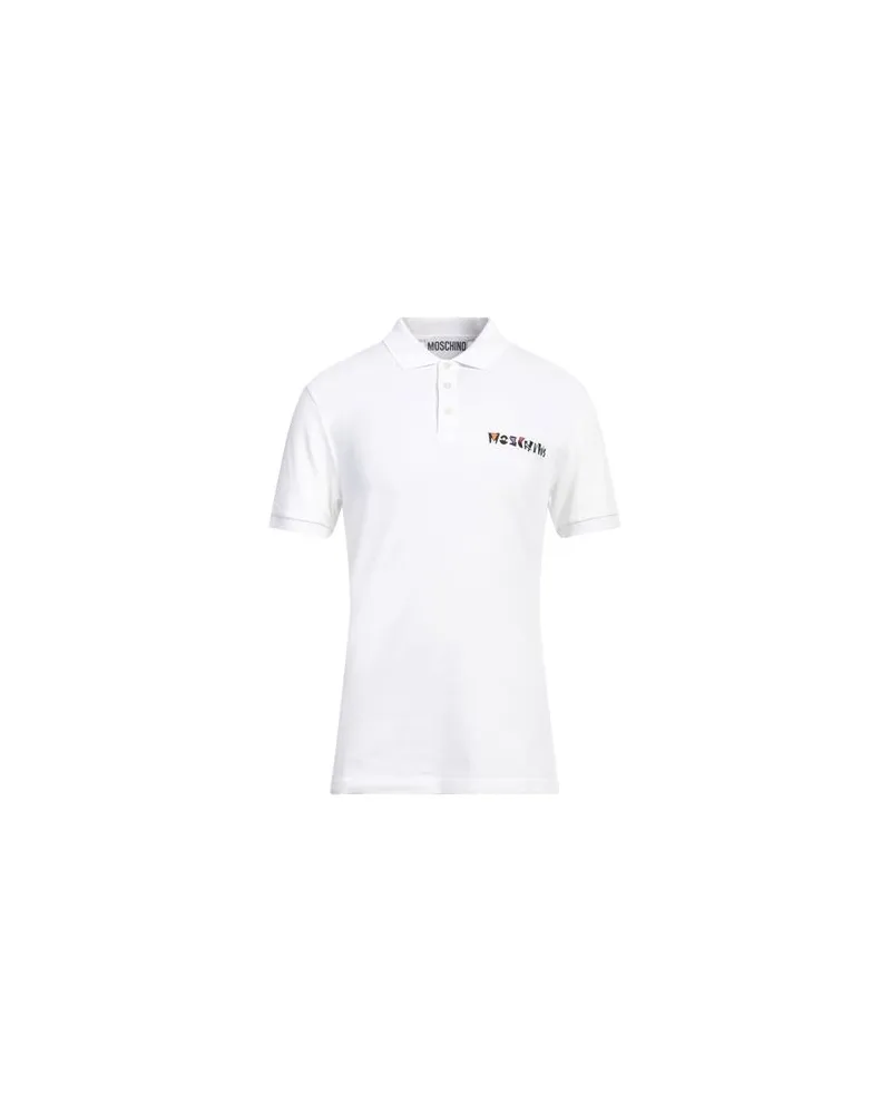 Moschino TOPS - Poloshirtsauf YOOX.COM Weiß