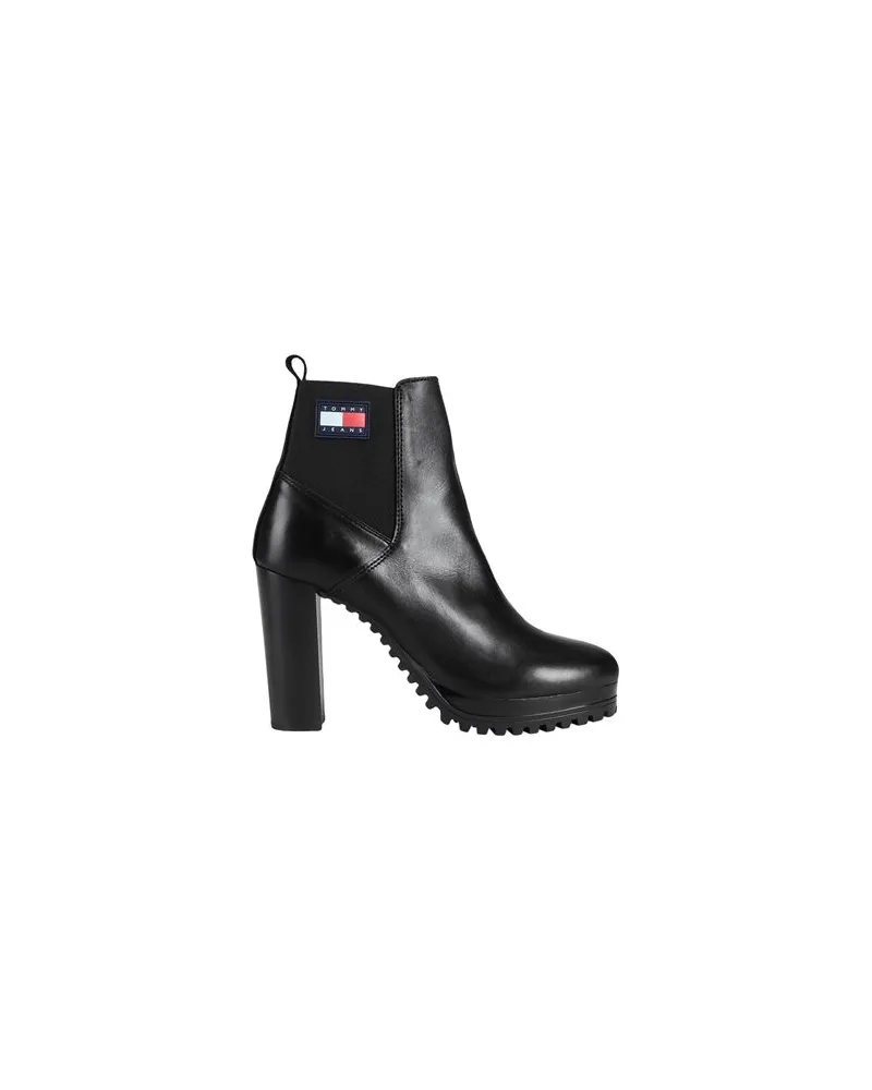 Tommy Hilfiger SCHUHE - Stiefelettenauf YOOX.COM Schwarz