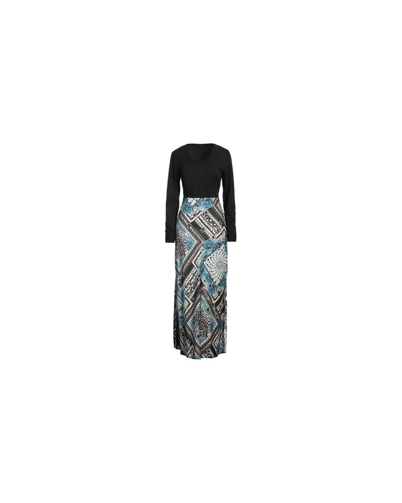 Actitude by Twinset KLEIDER - Maxi-Kleiderauf YOOX.COM Schwarz