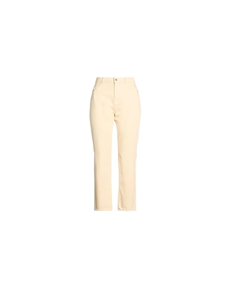 Patrizia Pepe HOSEN & RÖCKE - Jeanshosenauf YOOX.COM Beige