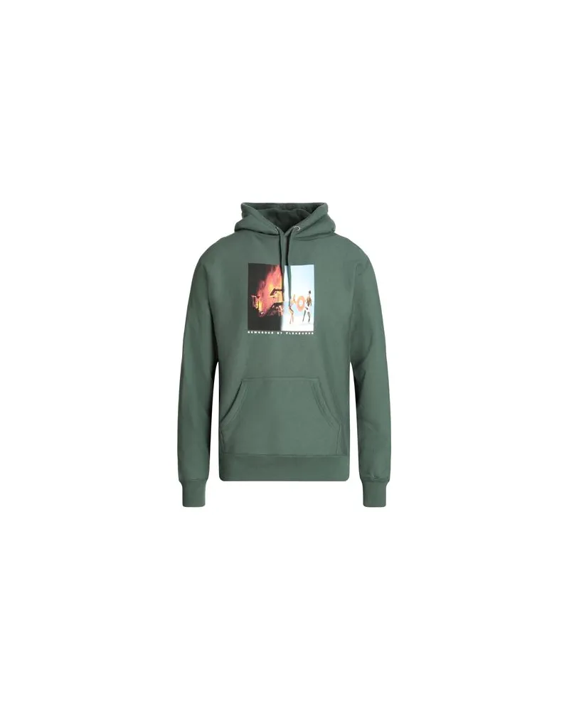 PLEASURES TOPS - Sweatshirtsauf YOOX.COM Dunkelgrün
