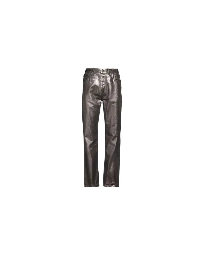 Ferragamo HOSEN & RÖCKE - Jeanshosenauf YOOX.COM Braungrau