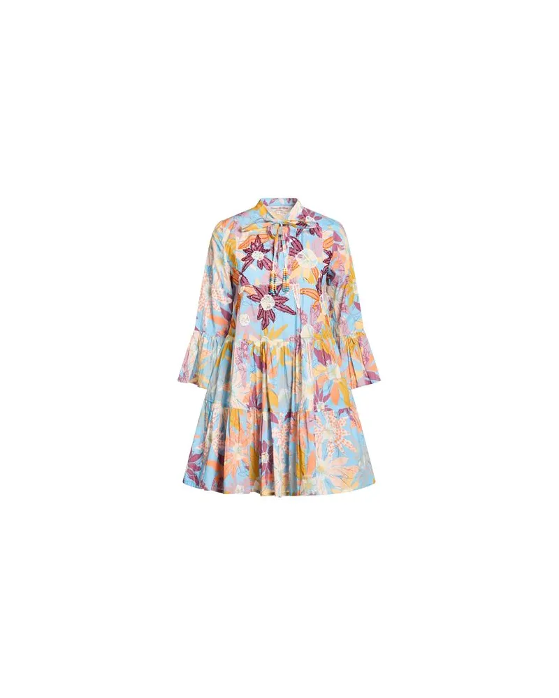 Connor & Blake KLEIDER - Mini-Kleiderauf YOOX.COM Himmelblau