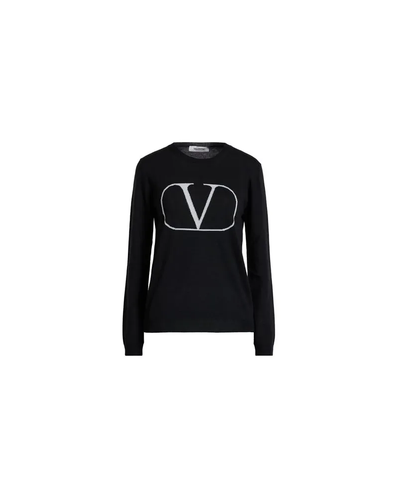 Valentino Garavani STRICKWAREN - Pulloverauf YOOX.COM Schwarz
