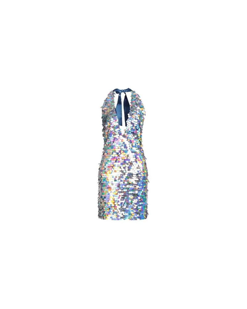 NEW ARRIVALS KLEIDER - Mini-Kleiderauf YOOX.COM Silber