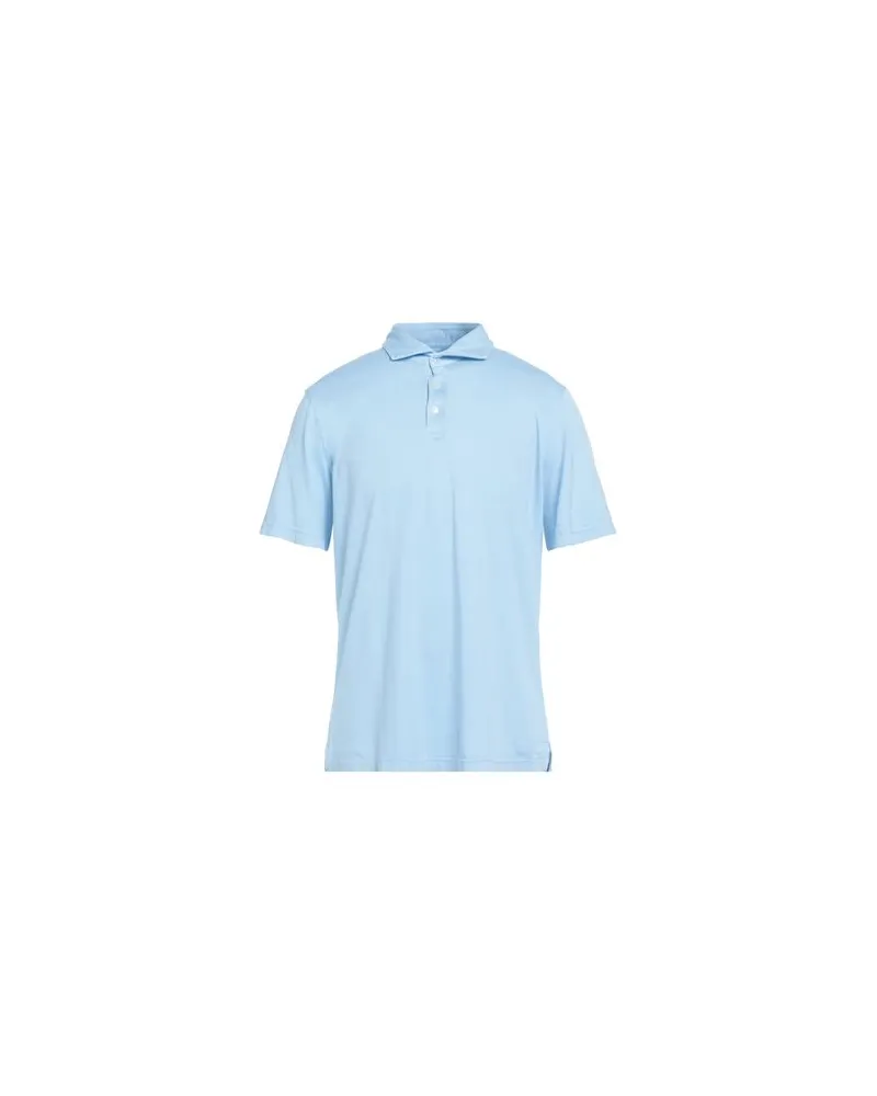 Fedeli TOPS - Poloshirtsauf YOOX.COM Himmelblau