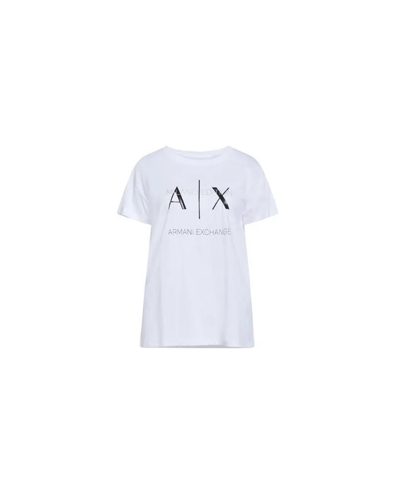 Armani Exchange TOPS - T-shirtsauf YOOX.COM Weiß