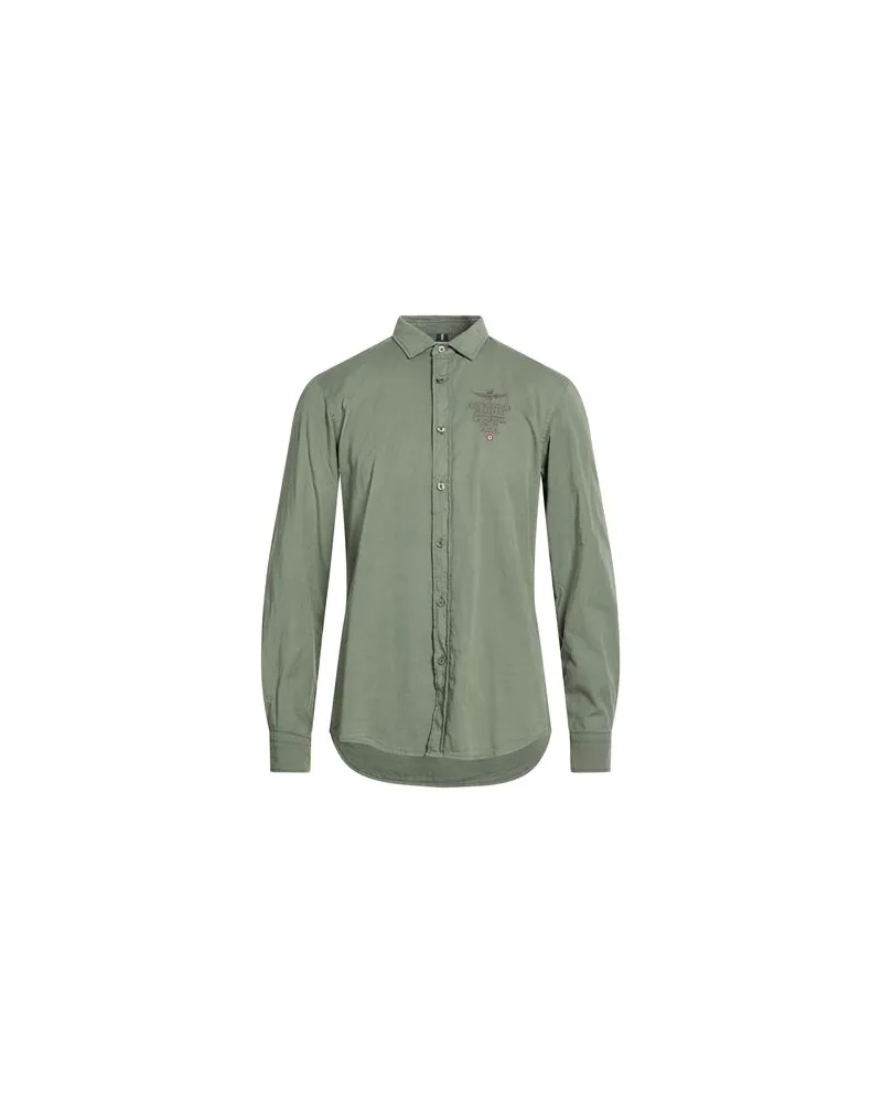 Aeronautica Militare FRECCE TRICOLORI - TOPS - Hemdenauf YOOX.COM Militärgrün