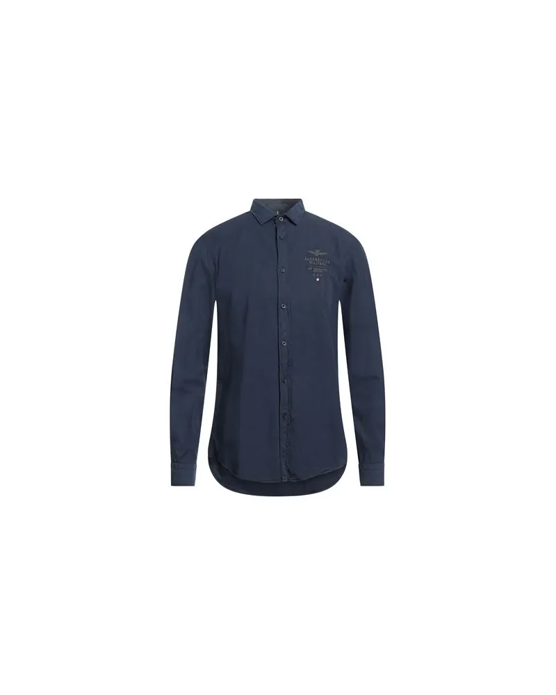 Aeronautica Militare FRECCE TRICOLORI - TOPS - Hemdenauf YOOX.COM Nachtblau