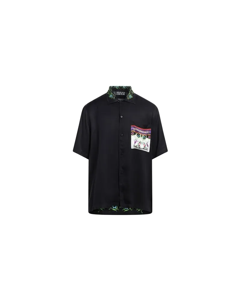 Versace Jeans TOPS - Hemdenauf YOOX.COM Schwarz
