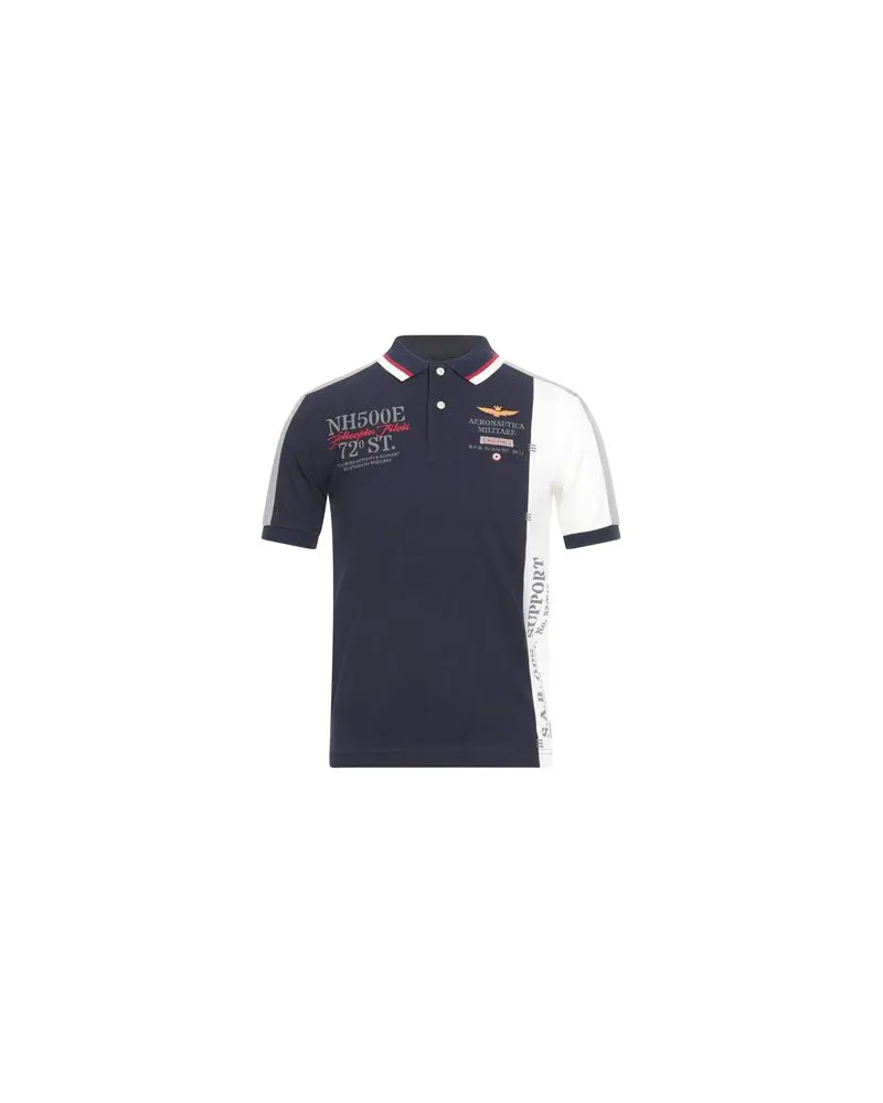 Aeronautica Militare TOPS - Poloshirtsauf YOOX.COM Nachtblau