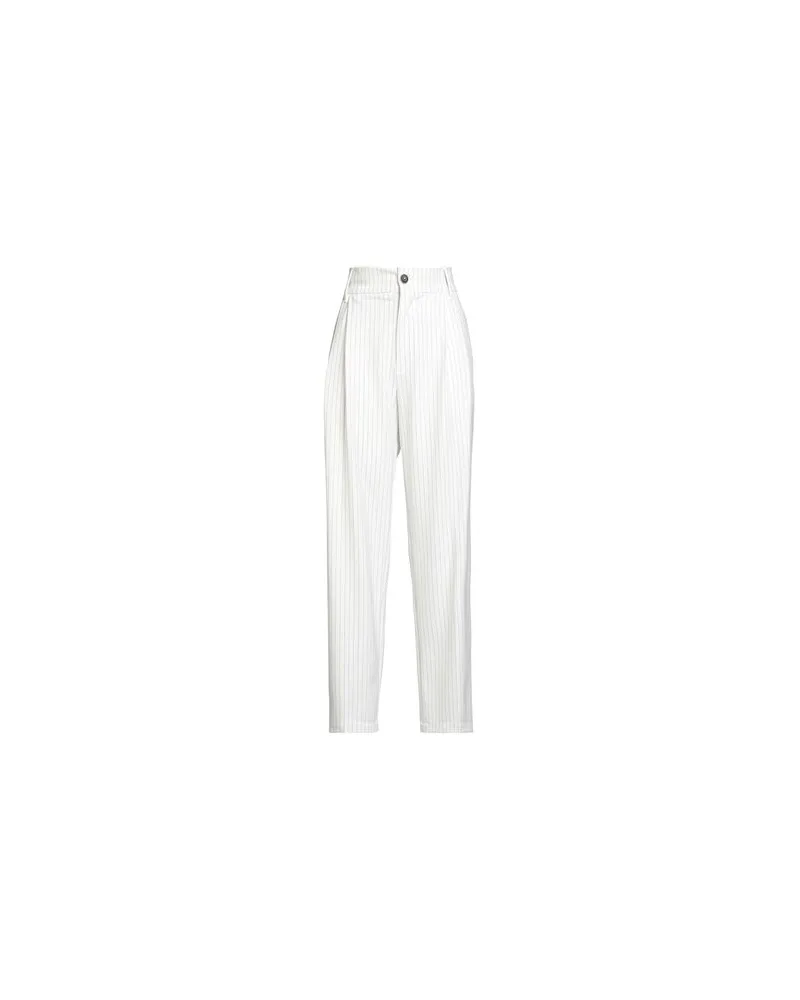 Versace Jeans HOSEN & RÖCKE - Hosenauf YOOX.COM Weiß