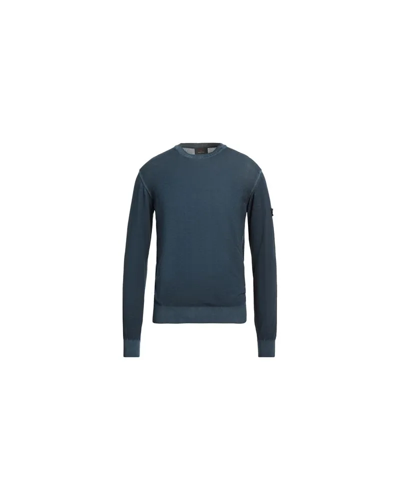 Peuterey STRICKWAREN - Pulloverauf YOOX.COM Blau