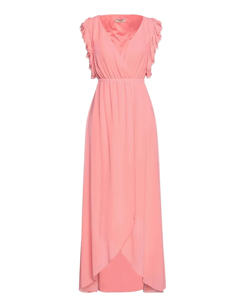 Twin-Set Maxi-Kleid Rosa