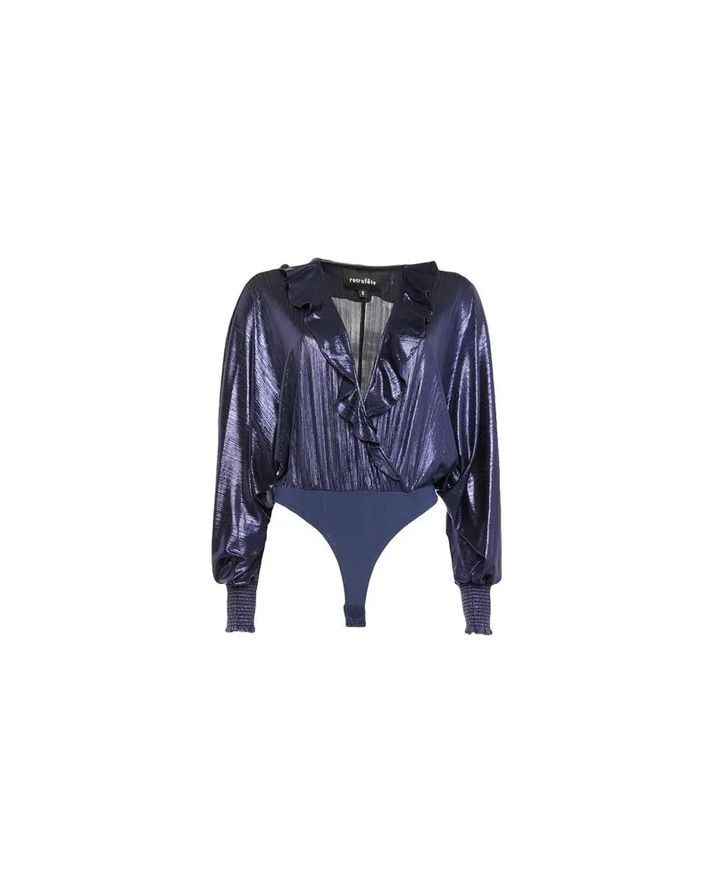 Retrofête TOPS - Bodysuitsauf YOOX.COM Dunkelviolett