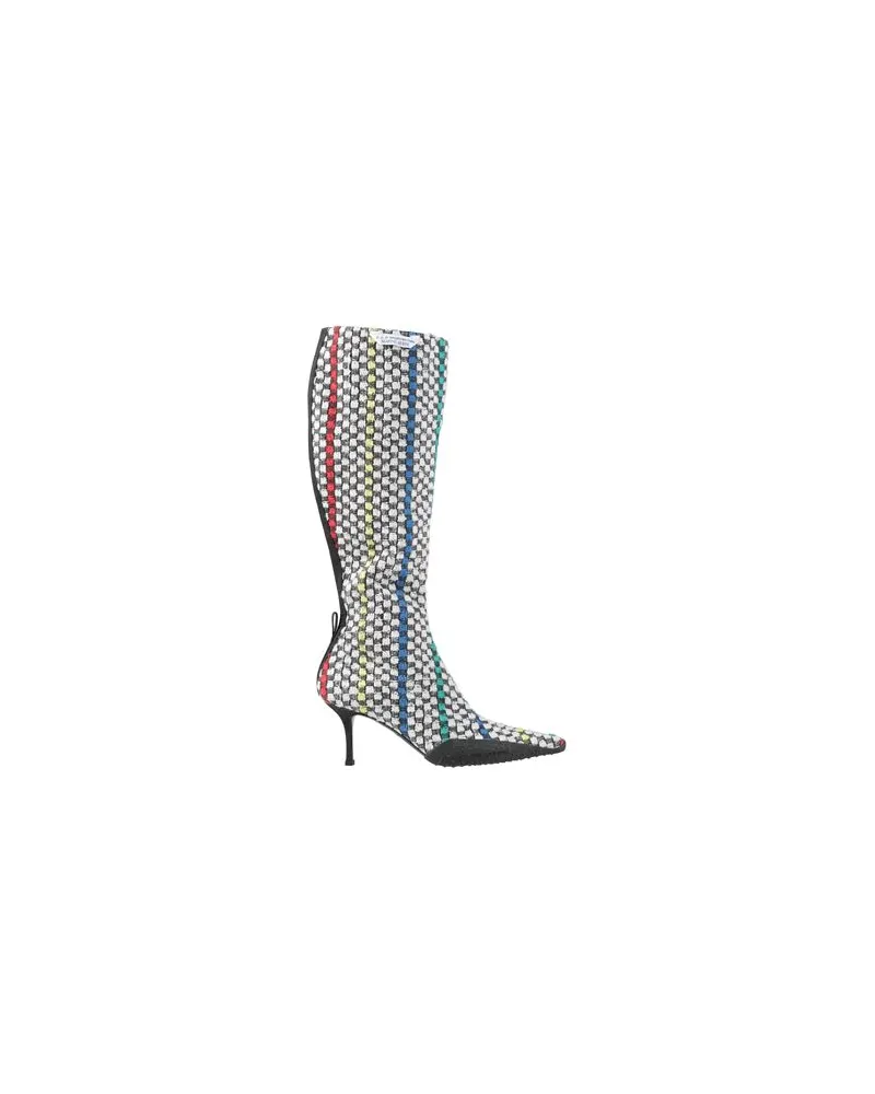 Marine Serre SCHUHE - Stiefelauf YOOX.COM Hellgrau