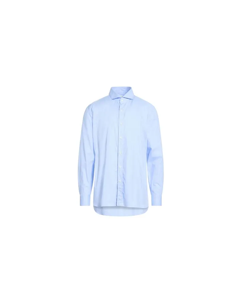 Luigi Borrelli TOPS - Hemdenauf YOOX.COM Azurblau