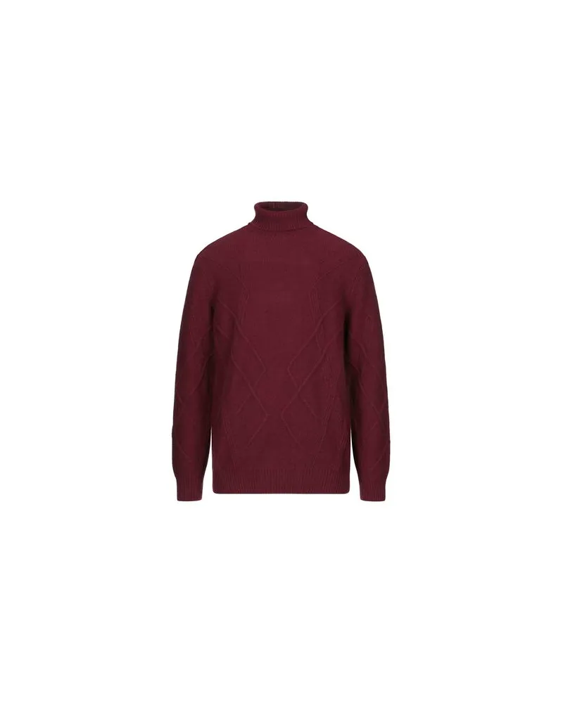 VNECK STRICKWAREN - Rollkragenpulloverauf YOOX.COM Bordeaux