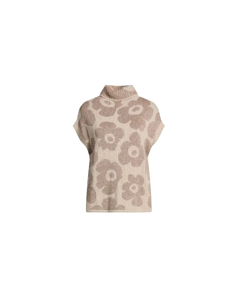 Alessia Santi STRICKWAREN - Rollkragenpulloverauf YOOX.COM Beige