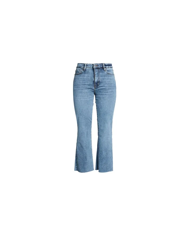 Frame Denim LE CROP MINI BOOT - HOSEN & RÖCKE - Jeanshosenauf YOOX.COM Blau