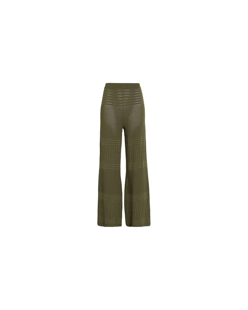 Twin-Set HOSEN & RÖCKE - Hosenauf YOOX.COM Militärgrün