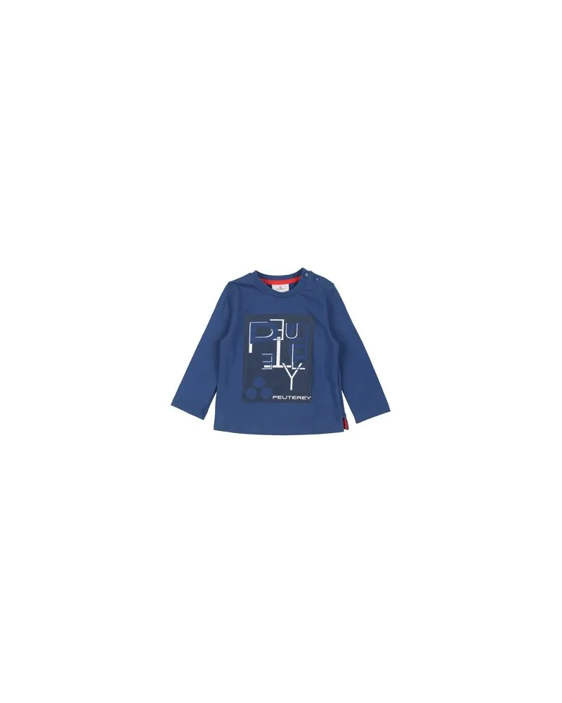 Peuterey TOPS - T-shirtsauf YOOX.COM Blau