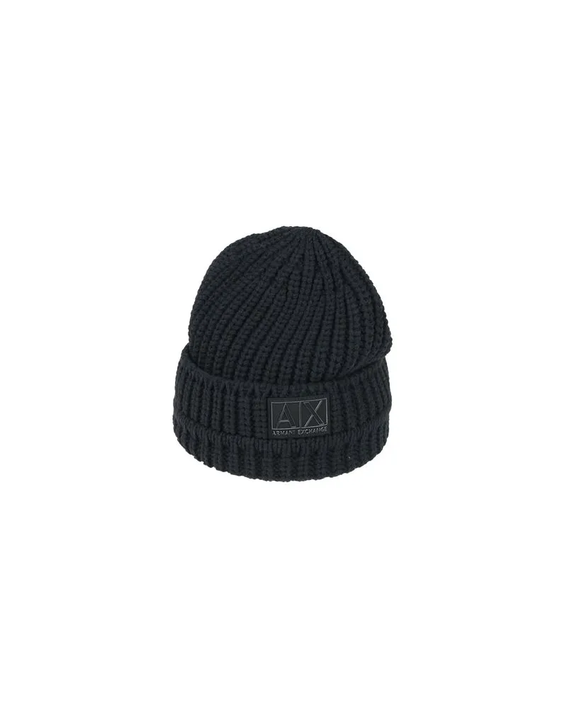 Armani Exchange ACCESSOIRES - Mützen & Hüteauf YOOX.COM Schwarz