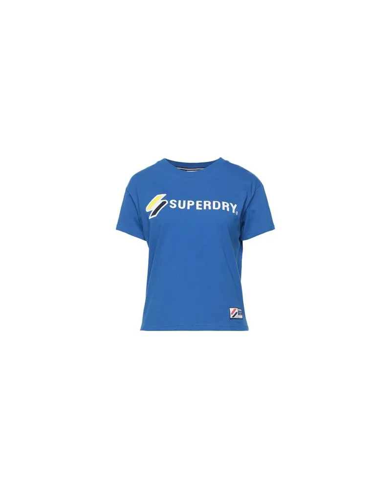Superdry. TOPS - T-shirtsauf YOOX.COM Blau
