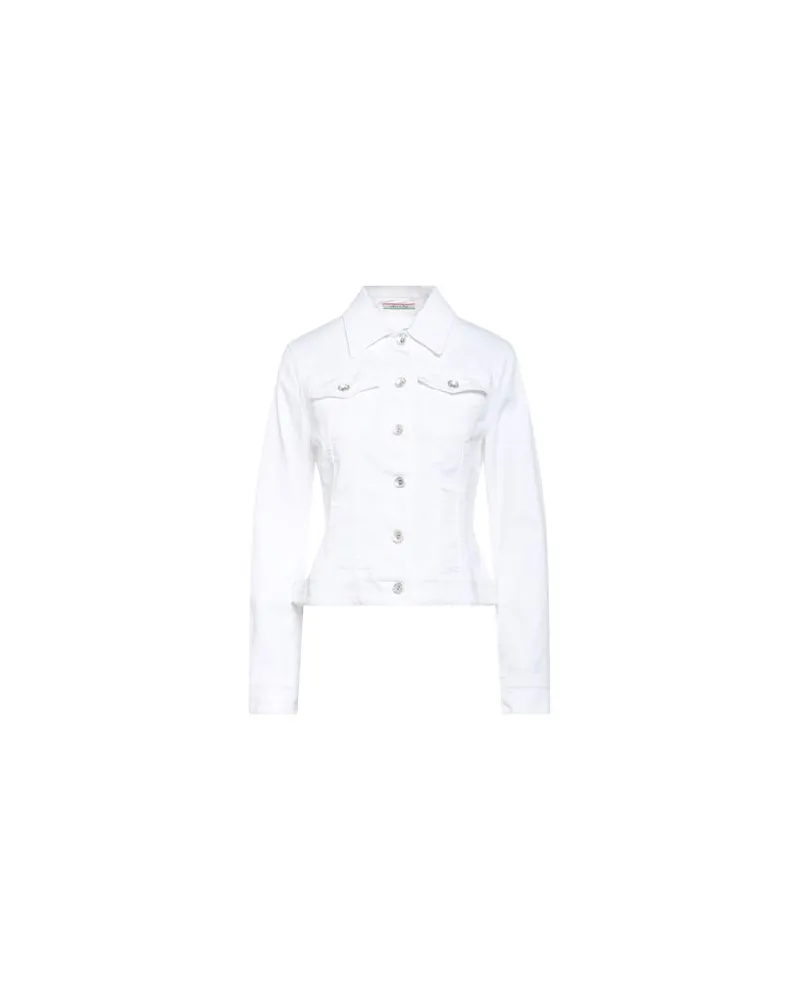 Jacob Cohën JACKEN & MÄNTEL - Jeansjacken/Mäntelauf YOOX.COM Weiß