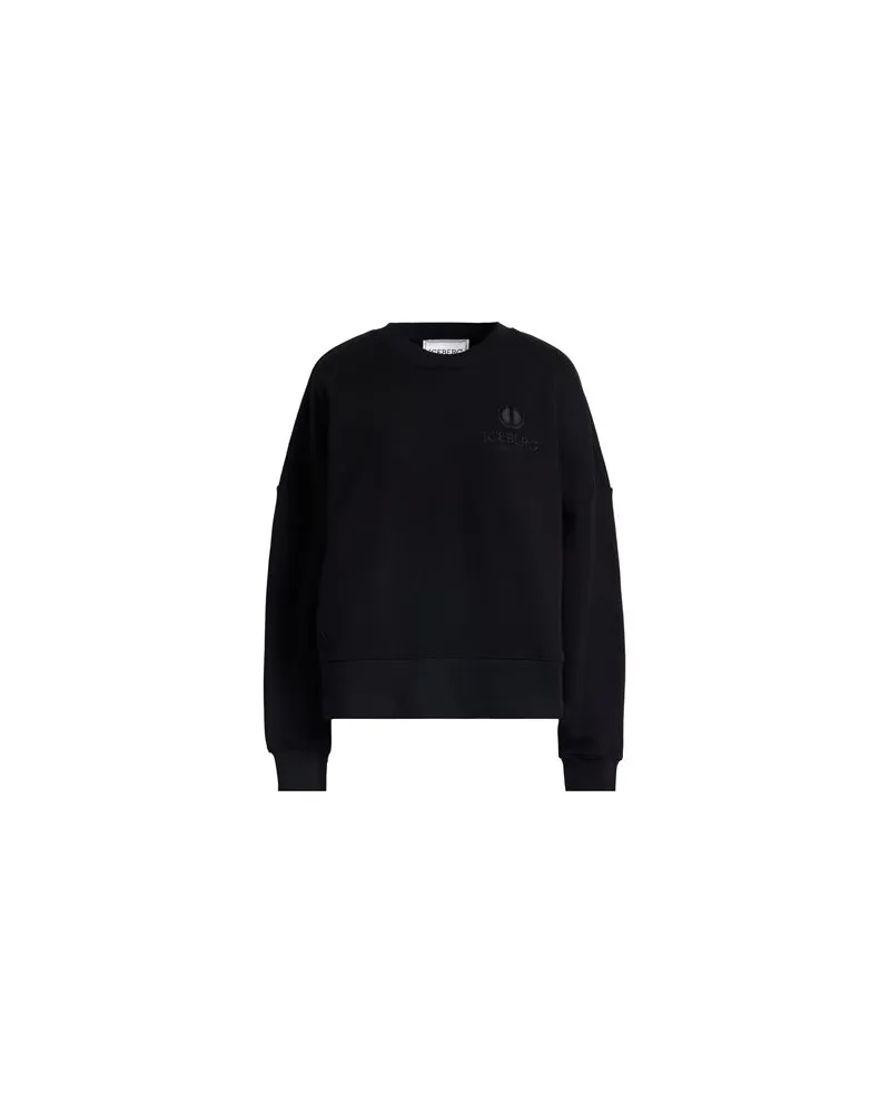 Iceberg TOPS - Sweatshirtsauf YOOX.COM Schwarz