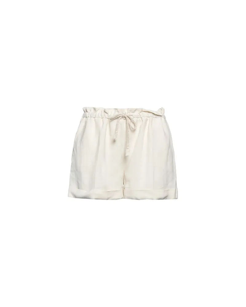 Twin-Set HOSEN & RÖCKE - Shorts & Bermudashortsauf YOOX.COM Cremeweiß