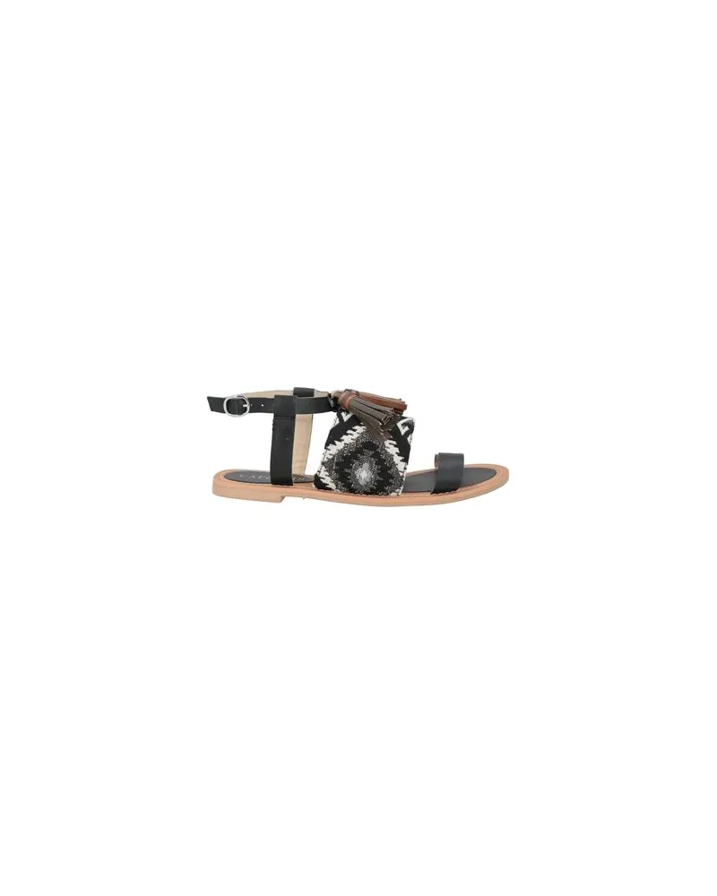 CAFèNOIR  SCHUHE - Sandalenauf YOOX.COM Schwarz