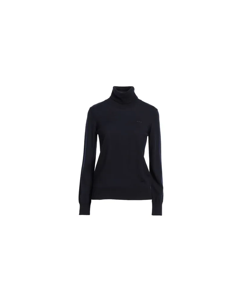 A.P.C. STRICKWAREN - Rollkragenpulloverauf YOOX.COM Nachtblau