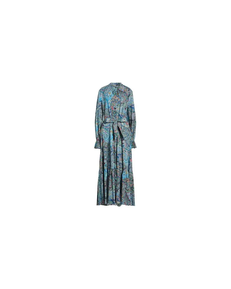 Etro KLEIDER - Maxi-Kleiderauf YOOX.COM Azurblau