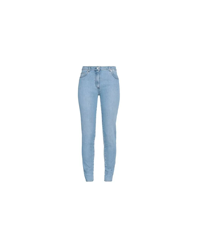 Moschino HOSEN & RÖCKE - Jeanshosenauf YOOX.COM Blau