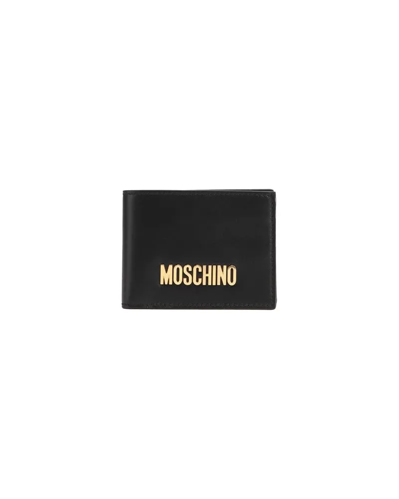 Moschino Kleinlederwaren - Brieftaschenauf YOOX.COM Schwarz