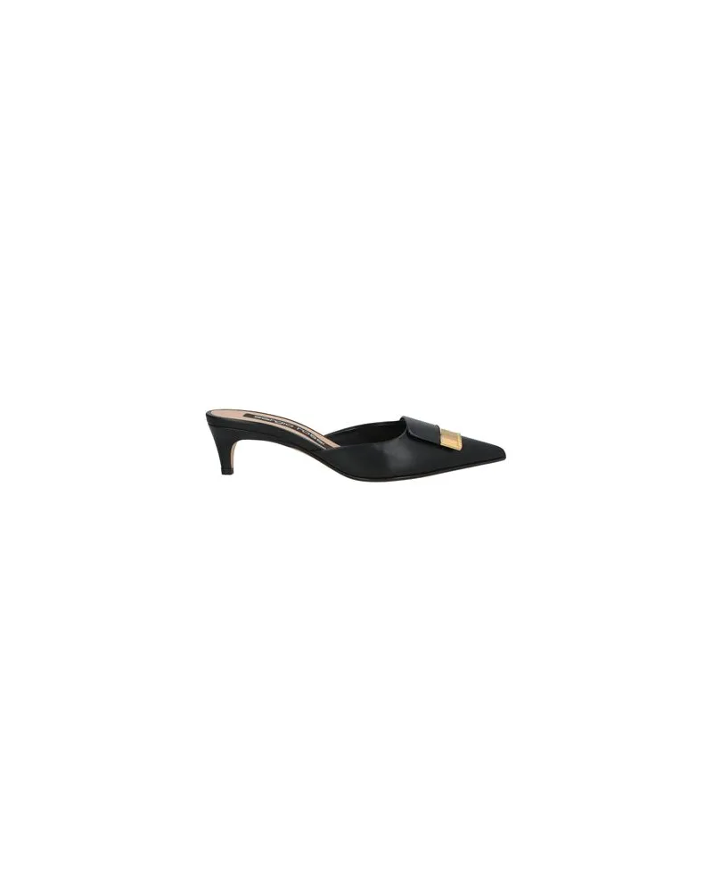 Sergio Rossi SCHUHE - Mules & Clogsauf YOOX.COM Schwarz