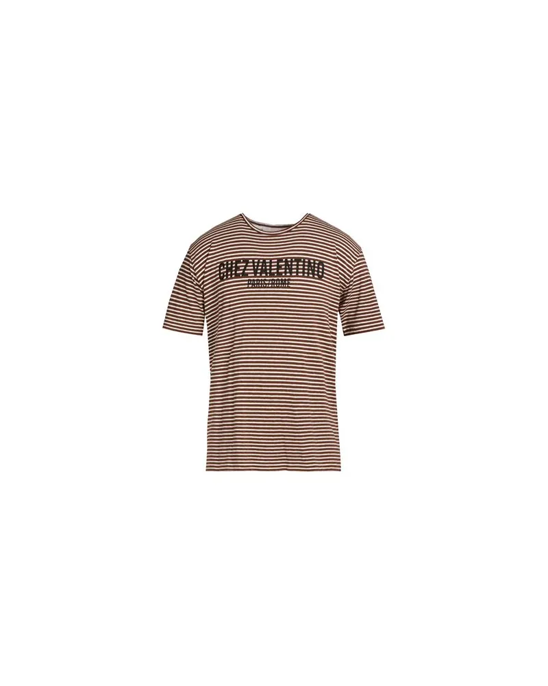 Valentino Garavani TOPS - T-shirtsauf YOOX.COM Dunkelbraun