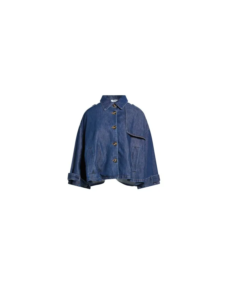 Please JACKEN & MÄNTEL - Jeansjacken/Mäntelauf YOOX.COM Blau