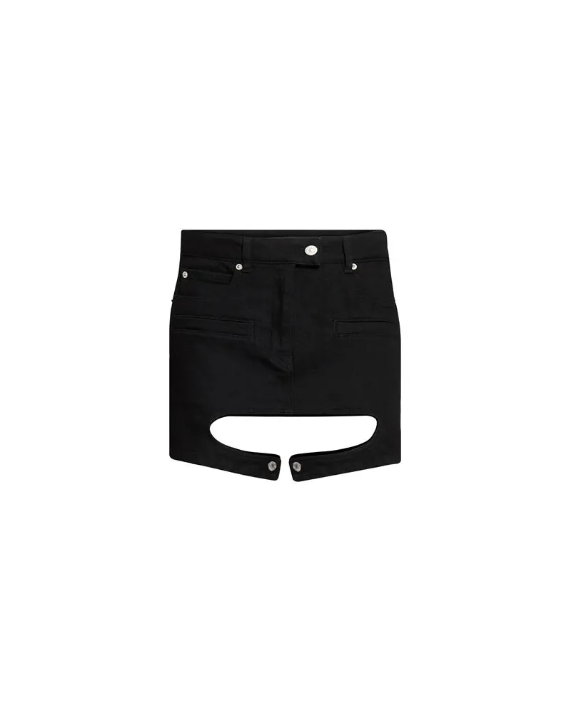 Courrèges HOSEN & RÖCKE - Jeansröckeauf YOOX.COM Schwarz