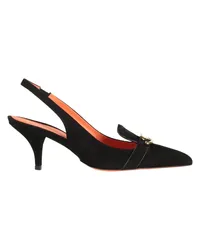 Santoni Pumps Schwarz