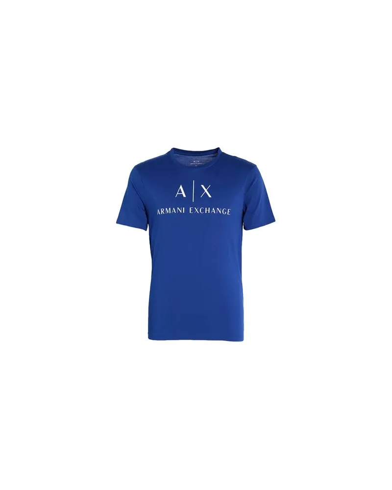 Armani Exchange TOPS - T-shirtsauf YOOX.COM Königsblau